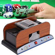 Detailed information about the product Automatic Card Shuffler, Automatic Battery Operated 2 Deck for Classic Poker and Trading Card Games