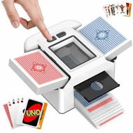 Detailed information about the product Automatic Card Shuffler for 2 Decks,Card Shuffler Machine with Dual Modes,Card Shuffler 1 Deck with 2000mAh Battery,MahJong Shuffler Cards