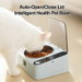 Automatic Cat Feeder Motion Sensor Lid Stainless Steel Pet Food Bowl Battery Powered. Available at Crazy Sales for $32.99