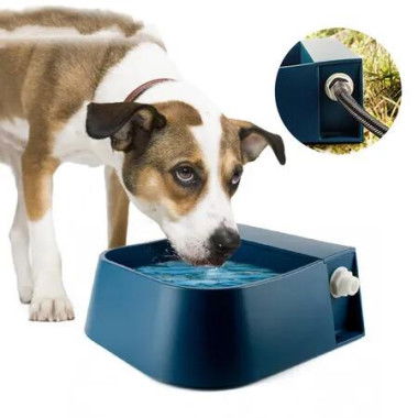 Automatic Dog Water Bowl Dispenser,Outdoor Auto Water Dog Bowl Refill Waterer,Auto Self Filling Water Bowl for Dogs,Cats,Wildlife 2 Liters