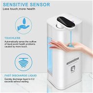 Detailed information about the product Automatic Foam Soap Dispenser, 180 Degree Adjustable Nozzle Touch-Free Foaming Hand Soap Dispenser, Perfect for Kitchen or Bathroom