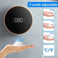 Detailed information about the product Automatic Foam Soap Dispenser USB Wall Mounted Infrared Sensor Hands Free Liquid Hand Sanitiser Machine