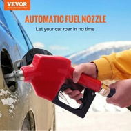 Detailed information about the product Automatic Fuel Nozzle, 3/4' NPT Inlet Thread & 13/16' Spout, 11 GPM Max Flow Rate, Auto Shut Off, Aluminum & PVC Gas Pump Handle with 360Â° Swivel for Gasoline Diesel Kerosene Biodiesel Refilling