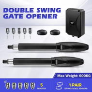 Detailed information about the product Automatic Gate Opener Kit Driveway Electric Double Swing Door Operator Remote 600kg Power Auto Opening System Home Security
