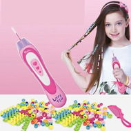 Detailed information about the product Automatic Hair Braider For Kids DIY Hair Braiding Styling Tool Electric Braid Machine Colorful Rope Bracelet Makeup Braids Playset For Girls Pretend Toy