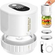 Detailed information about the product Automatic Jars Vacuum Sealer Canning Jars Mouth Regular Mason Lids Food Storage Fermentation 6.5cm 8.3cm Mason Jar Lids COLOR White