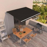 Detailed information about the product Automatic Retractable Awning 450x300 cm Anthracite