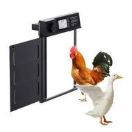 Detailed information about the product Automatic Solar Chicken Coop Door With Timer Lcd Screen Intelligent Chicken Duck Henhouse Door Opener Outdoor Farm Accessories