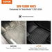 Automotive Floor Mats Fits for Tesla Model Y 2021-2024 3 pcs TPE Liners. Available at Crazy Sales for $269.95