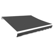Detailed information about the product Awning Top Sunshade Canvas Anthracite 400x300 cm