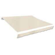 Detailed information about the product Awning Top Sunshade Canvas Cream 350x250 cm