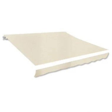 Awning Top Sunshade Canvas Cream 3x2.5m