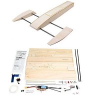 Detailed information about the product B061 B068 DIY RC Speed Boat Kit Wooden Sponson Outrigger Shrimp ModelB068