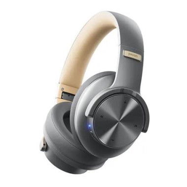 B8 Bluetooth Headphones, Wireless Bluetooth with 3 EQ Modes, Hands Free Calls, Over Ear Headphones for Travel Home Office, Ashen Golden