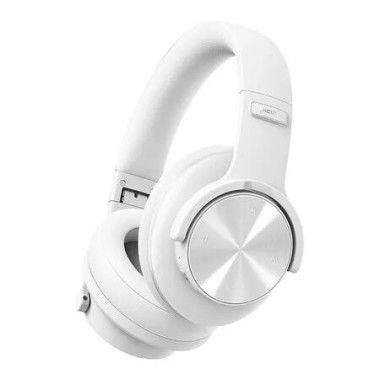 B8 Bluetooth Headphones, Wireless Bluetooth with 3 EQ Modes, Hands Free Calls, Over Ear Headphones for Travel Home Office, White