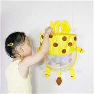 Detailed information about the product Baby Bath Toy Organizer For Tub Mesh Bag Suction Cups Keep Toddler And Baby Toys Organized Yellow Crab