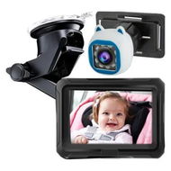 Detailed information about the product Baby Car Camera 4.3 inch HD Night Vision Baby Car Mirror, 1080P Rear Facing Baby Monitor with 150 Degree Wide Angle, Safe Driving for New Parents