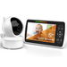 Baby Monitor with Remote Pan Tilt Zoom Infrared Night Vision,Temperature Display,Lullaby,Two Way Audio,960ft Range. Available at Crazy Sales for $99.99