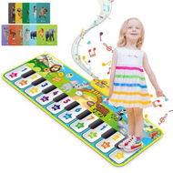 Detailed information about the product Baby Musical Mats With 42 Musical Sounds Piano Keyboard Dance Mat For Kids Tactile Play Blanket Early Education Toys Gift