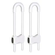 Detailed information about the product Babyproofing Cabinets Cabinet Locks For Babies U-Shaped Child Locks For Cabinets Childproof Cabinet Latches Child Safety Cabinet Locks (Pack Of 2)