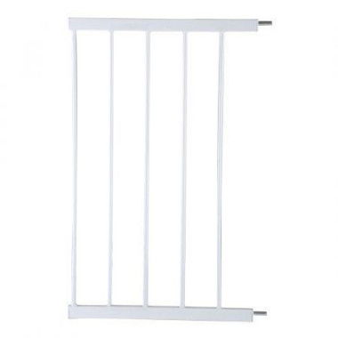 Baby Safety Gate Adjustable Pet White 45cm Extension