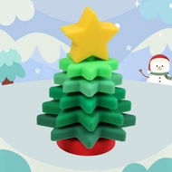 Detailed information about the product Baby Silicone Christmas Tree,Little Christmas Tree for Baby,Baby Christmas Tree (3.9 x 3.9 x 5.9 inches)