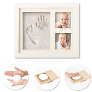 Detailed information about the product Baby Souvenirs Handprint Photo Frames Clay Casting & Photo Memory Keepsake Frame Baby Registry Gift & Baby Shower Baby Boy Gift & Baby Girl Gift.