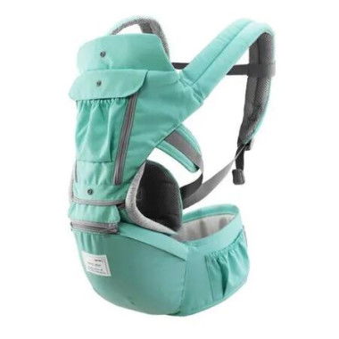 Baby travel Carrier with Hipseat Sling for Front-Facing Carry, Suitable for Infants and Toddlers (0-36 Months)