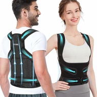 Detailed information about the product Back Brace and Posture Corrector Adjustable And Lightweight Posture Corrector Back Support Provides Support And Shape For Neck, Shoulders And Back(Size M)