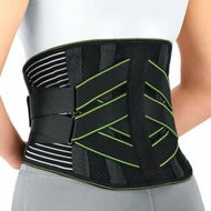 Detailed information about the product Back Brace for Lower Back with Lumbar Pad,Back Support Belt with 7 Stays,Sedentariness, Breathable Lumbar Support Size : Medium