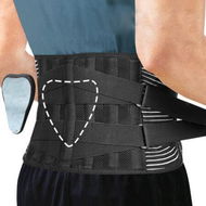 Detailed information about the product Back Brace For Men And Women - Back Support Belt For Back Pain Sciatica Scoliosis Relief (Waist 3~3.5 Feet 95-115 CM)