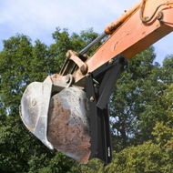 Detailed information about the product Backhoe Excavator Thumb Attachments 91.44 cm Adjustable Extreme Weld On Backhoe Thumb Hoe Clamp 1.27 cm Inch Teeth Thick Steel Plate 16MM