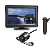 Detailed information about the product Backup Camera System for Car with 5 Inch Monitor Back up Camera with Truck Reverse Camera Rear View IP69 Waterproof Plug-Play Reversing Safe Parking