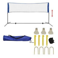 Detailed information about the product Badminton Net Set With Shuttlecocks 300x155 Cm