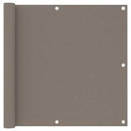 Detailed information about the product Balcony Screen Taupe 90x500 cm Oxford Fabric