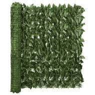 Detailed information about the product Balcony Screen with Dark Green Leaves 400x100 cm