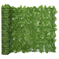 Detailed information about the product Balcony Screen With Green Leaves 300x100 Cm