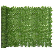 Detailed information about the product Balcony Screen with Green Leaves 300x150 cm