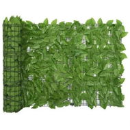 Detailed information about the product Balcony Screen with Green Leaves 500x75 cm