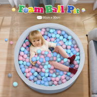 Detailed information about the product Ball Pit Toy Pool Foam Childrens Activity Centre Softplay Playpen Fence Play Area Babyroom Decoration 90x30cm Indoor Outdoor