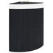 Bamboo Corner Laundry Basket Black 60 L. Available at Crazy Sales for $59.95