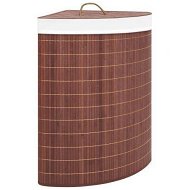 Detailed information about the product Bamboo Corner Laundry Basket Brown 60 L