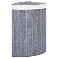 Detailed information about the product Bamboo Corner Laundry Basket Grey 60 L