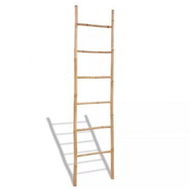 Detailed information about the product Bamboo Towel Ladder with 6 Rungs