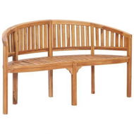 Detailed information about the product Banana Bench 151 Cm Solid Teak Wood