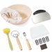 Banneton Basket,9 Inch Banneton Bread Proofing Baskets Sourdough Bread Baking Supplies Kit Proofing Basket Round Proofing Bowls Handmade Rattan Baskets. Available at Crazy Sales for $31.99