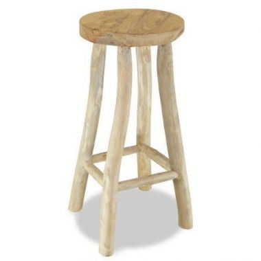 Bar Stool Teak Brown