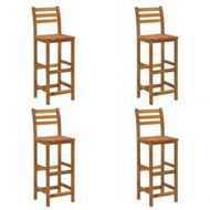 Detailed information about the product Bar Stools 4 Pcs Solid Acacia Wood