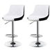 Bar Stools Kitchen Bar Stool Leather Barstools Swivel Gas Lift Counter Chairs x2 BS8403 White. Available at Crazy Sales for $159.95