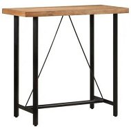 Detailed information about the product Bar Table 110x55x107 cm Solid Wood Acacia and Iron